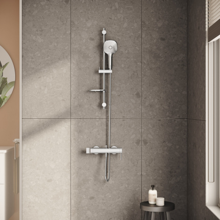 Смеситель настенный VitrA Origin A42619 для ванны однорычажный хром латунь