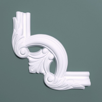 Молдинг Bello Deco Декоративный угол к молдингу М15У2