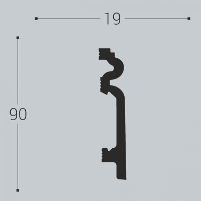 Плинтус Bello Deco П14 90-19