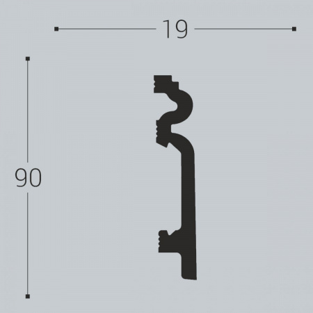 Плинтус Bello Deco П14 90-19