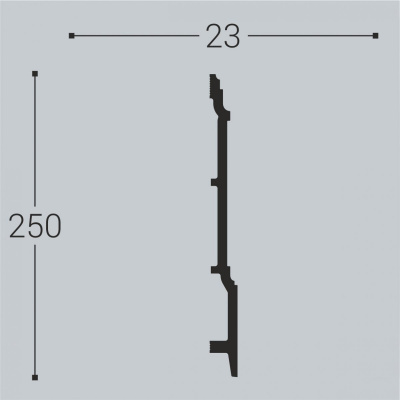 Плинтус Bello Deco П17 250-23