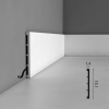 Дверное обрамление Orac Decor DX168-2300 (230x15,1x1,4см)