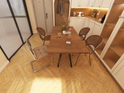 Ламинат Alpine Floor Herringbone 10 Дуб Пьемонт LF107-06