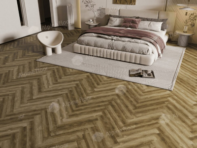 Ламинат Alpine Floor Herringbone 8 Pro Дуб Марсель LF102-09 (606х101х8мм)