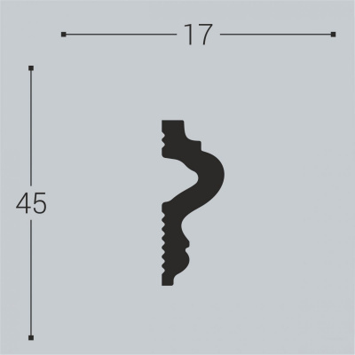 Молдинг Bello Deco М10 45-17