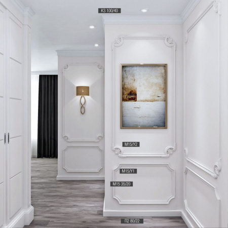 Молдинг Bello Deco М15 35-20