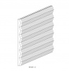 Декоративный элемент Orac Decor W115 (200x25x2,3см)