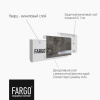 Плинтус кварц-виниловый Fargo 68W963 Дуб Верона