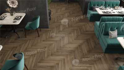 Ламинат Alpine Floor Herringbone 12 PRO Анжу LF106-11