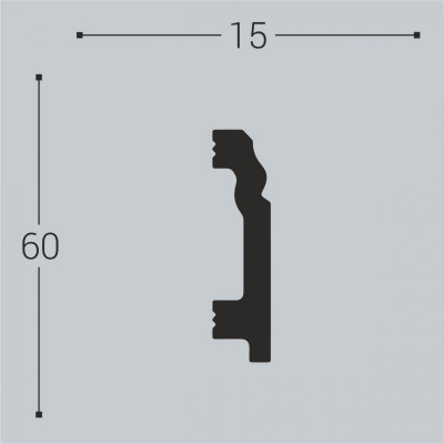 Плинтус Bello Deco П1 60-15
