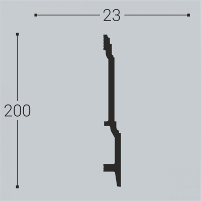 Плинтус Bello Deco П18 200-23