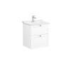 Тумба с раковиной для ванной VitrA Root Classic 68848 60 см матовая белая МДФ